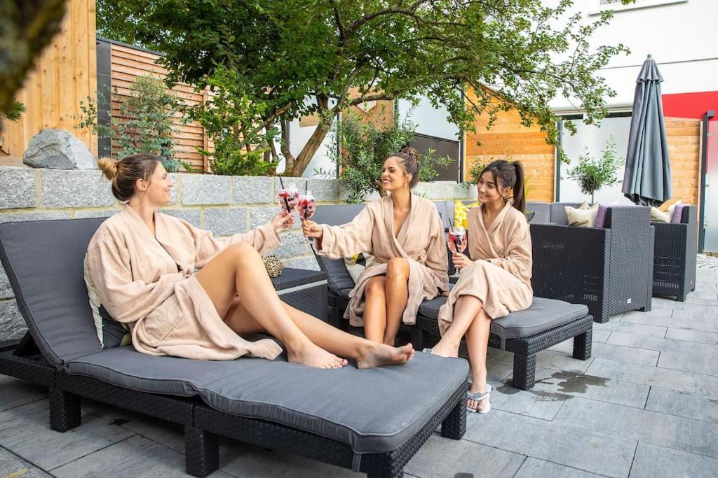 Chalet Vitaspa - Whirlpool & Sauna Privatspa 페그니츠 외부 사진