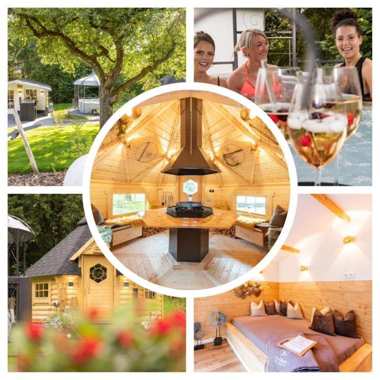 Chalet Vitaspa - Whirlpool & Sauna Privatspa 페그니츠 외부 사진