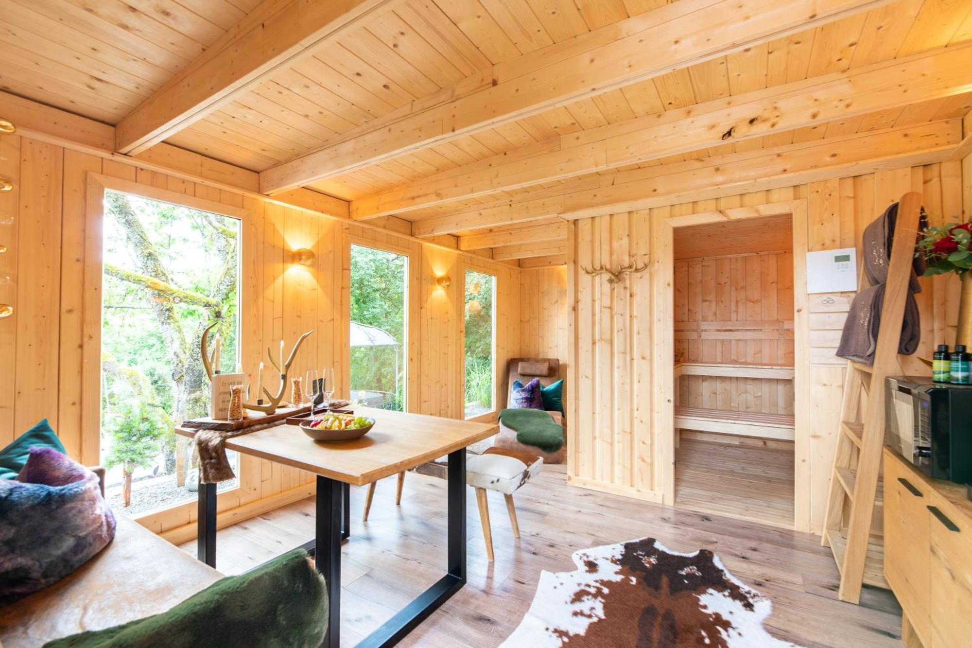 Chalet Vitaspa - Whirlpool & Sauna Privatspa 페그니츠 외부 사진